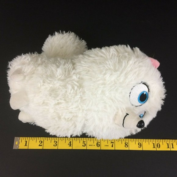 Ty Beanie Babies Secret Life of Pets Gidget Plush 9" White Pomeranian Dog Toy - Picture 10 of 10